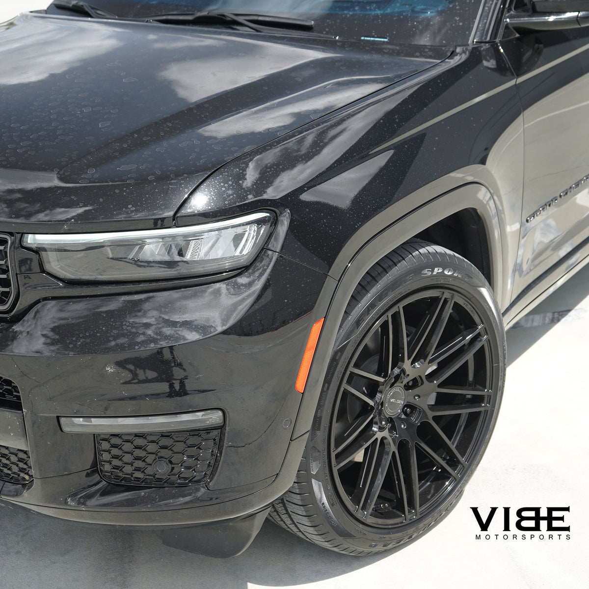 22" Velgen VF9 Black 22x10.5 Forged Wheels Rims Fits Jeep Grand Cherokee