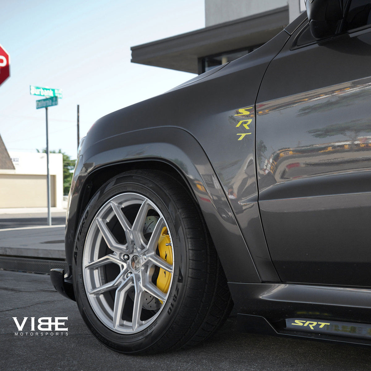 22" MV Forged MVF5 Silver 22X10.5 Concave Wheels Rims Fits Jeep Grand Cherokee