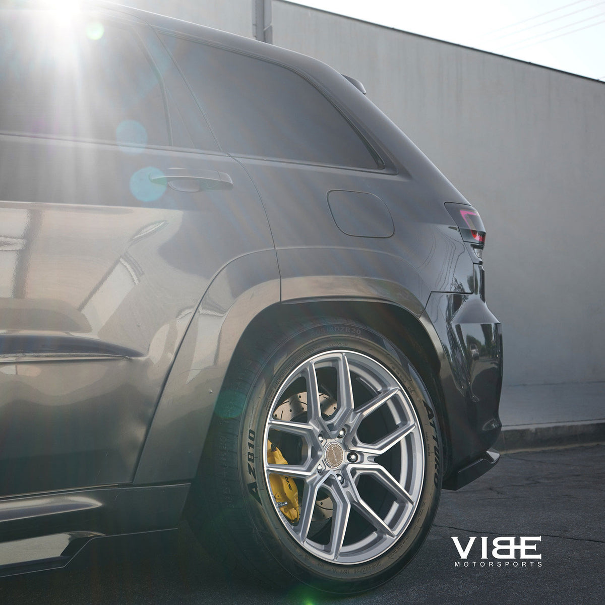 22" MV Forged MVF5 Silver 22X10.5 Concave Wheels Rims Fits Jeep Grand Cherokee