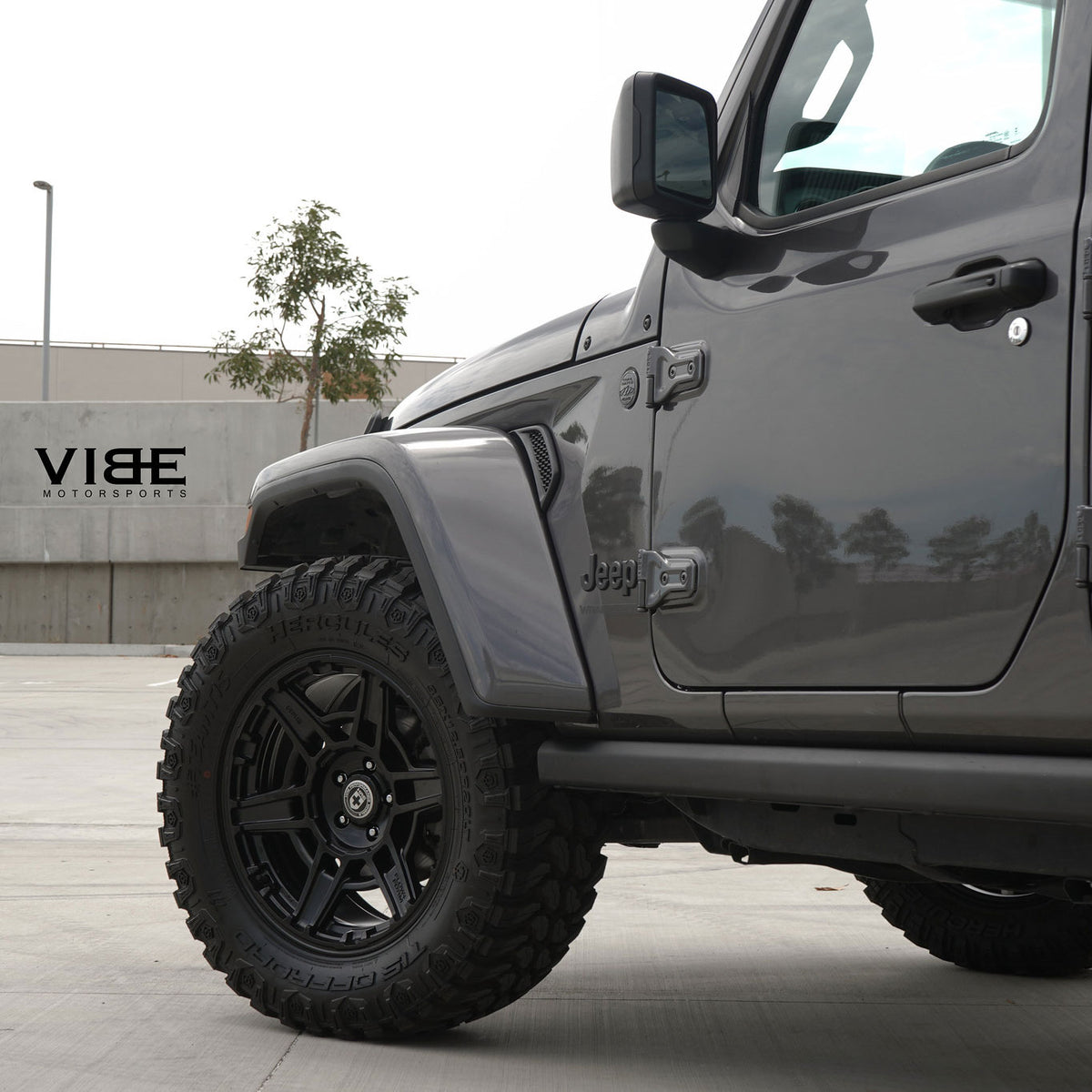 20" HRE FT1 Black 20x9 Concave Wheels Rims Fits 2018-2022 Jeep Wrangler JL