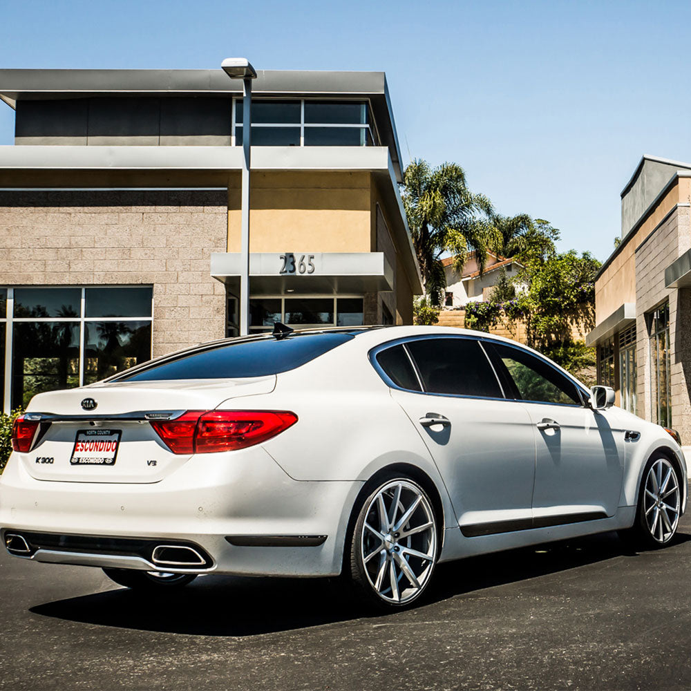 20" Vossen VFS-1 Silver 20x9 20x9.5 Wheels Rims Fits Lexus IS200 IS250 IS350