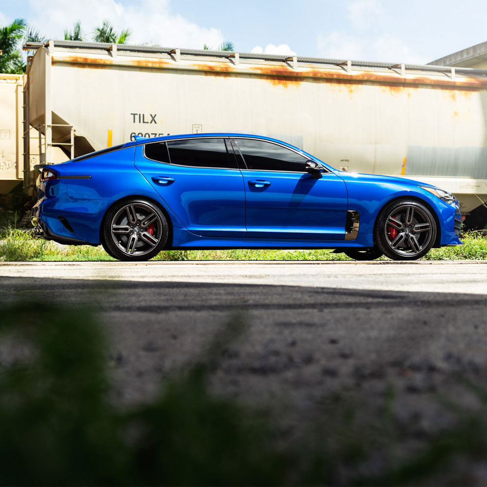 20" Vossen HF1 Grey 20x9 20x10 1091 Concave Wheels Rims Fits Cadillac CTS V Coup