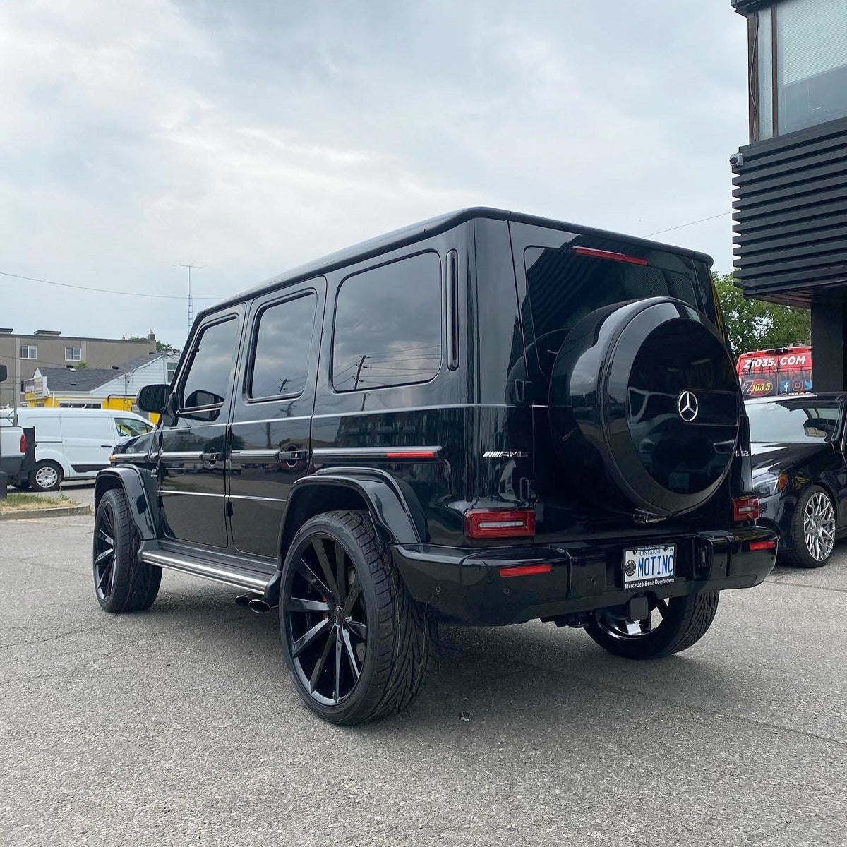 24" Koko Kuture Kapan Black 24x10 Wheels Rims Fits Benz G500 G550 G55 G63 G65