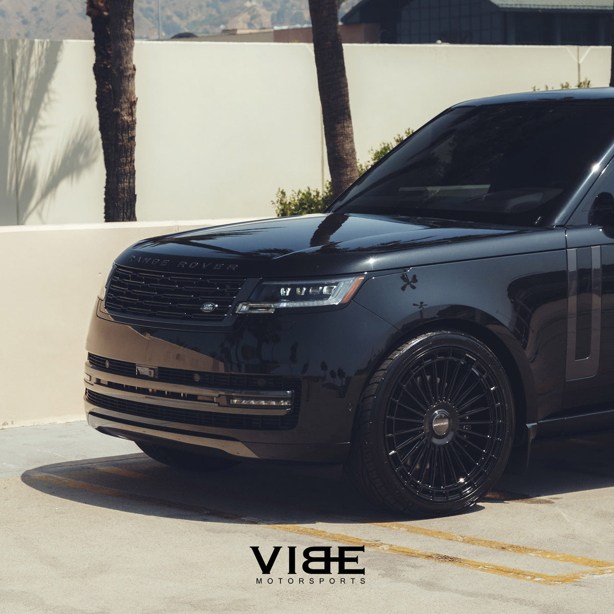 22" MV Forged MVF40 Black 22x10.5 Concave Wheels Rims Fits Range Rover