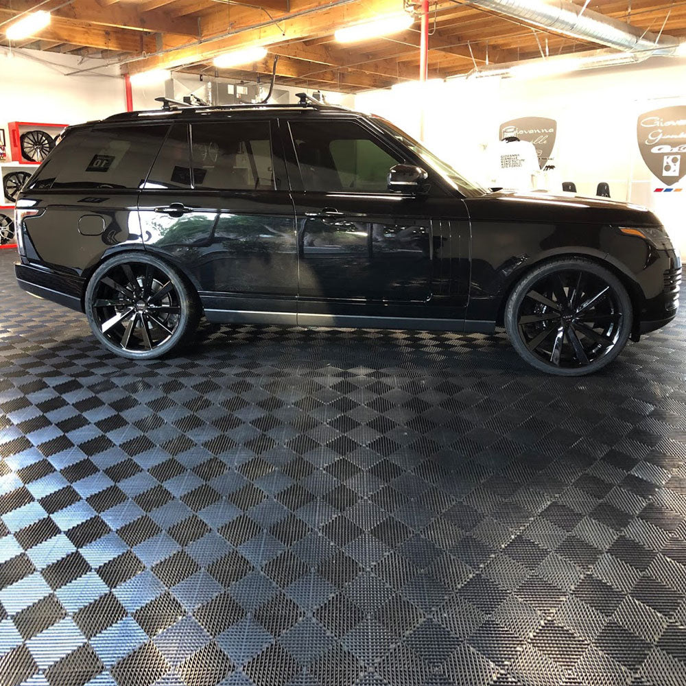 22" Koko Kuture Kapan Black 22x10.5 Wheels Rims Fits Land Rover Range Rover