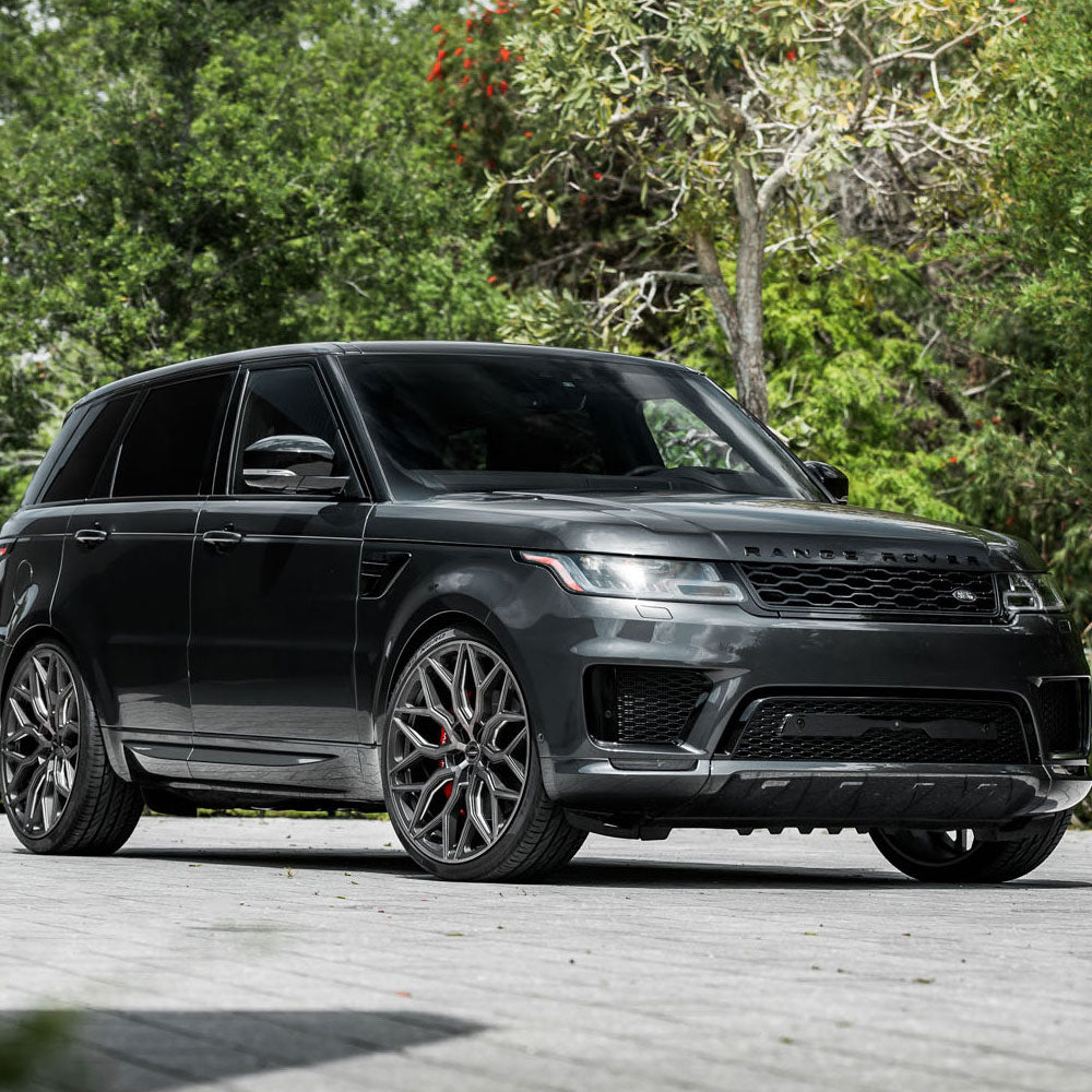 24" Vossen HF2 Grey 24X10 24X10 1029 Concave Wheels Rims Fits Toyota Sequoia 01-