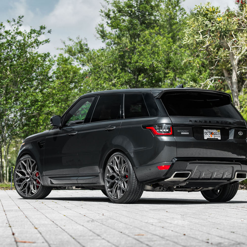 24" Vossen HF2 Grey 24X10 24X10 1029 Concave Wheels Rims Fits Toyota Sequoia 01-