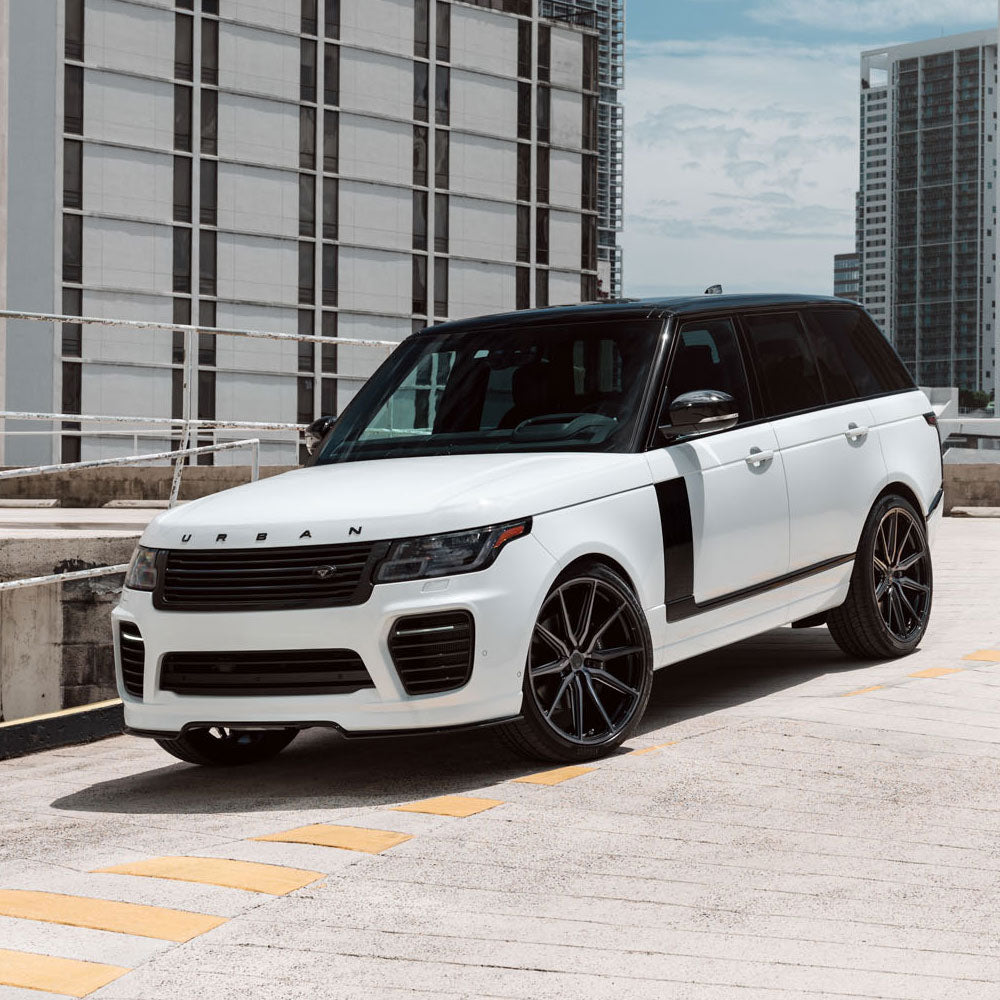 22" Vossen HF3 Black 22X9 22X9 1249 Concave Wheels Rims Fits Mercedes-Benz ML250