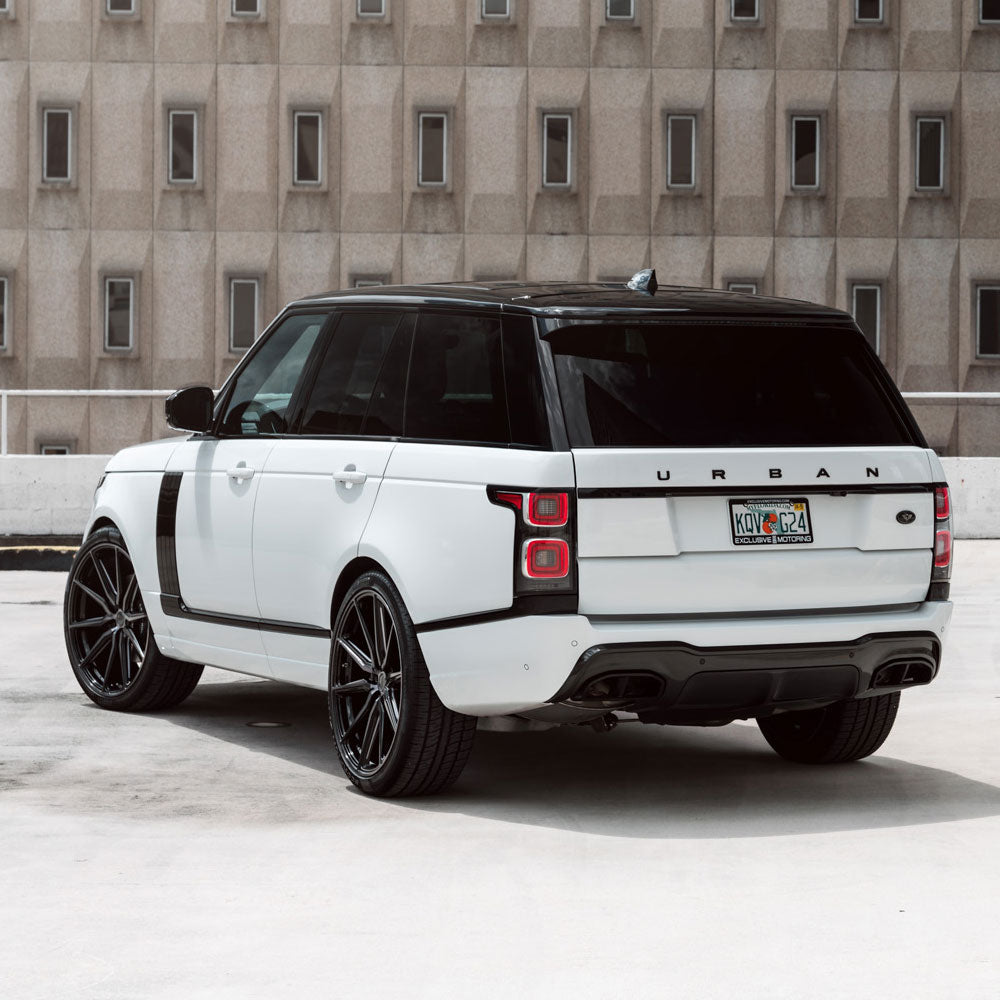 20" Vossen HF3 Black 20X10 20X10.5 1183 Concave Wheels Rims Fits BMW E70 X5