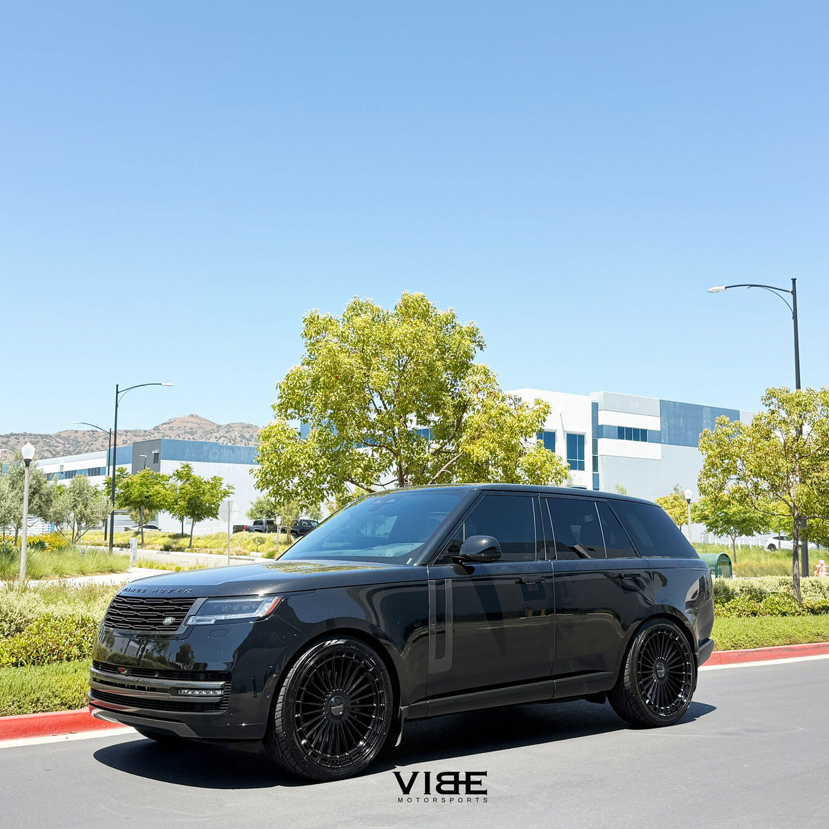 24" MV Forged MVF40 24x10 Black Concave Forged Wheels Rims Fits Range Rover