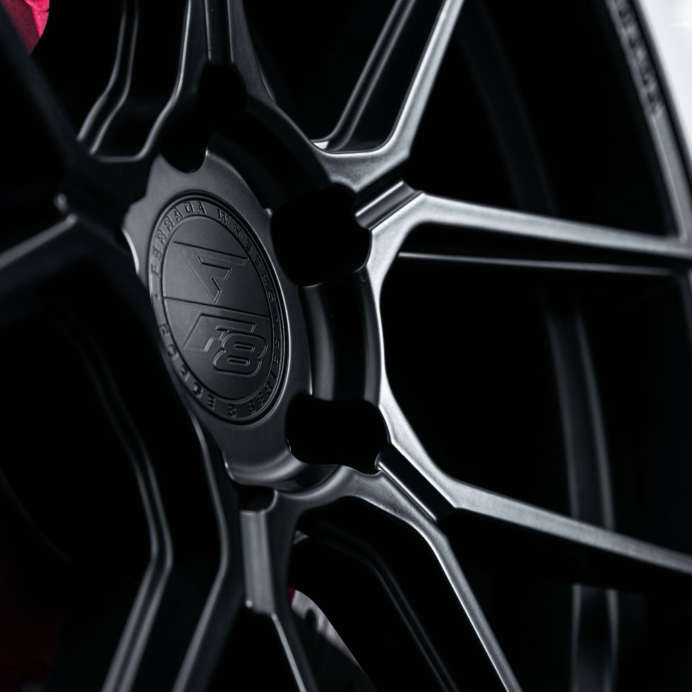 21" Ferrada FR8 Black 21x9 21x10.5 Forged Concave Wheels Rims Fits BMW F90 M5