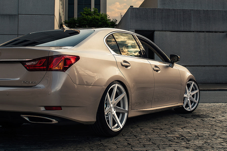 20" ROHANA RC7 SILVER CONCAVE WHEELS RIMS FITS LEXUS IS250 IS350