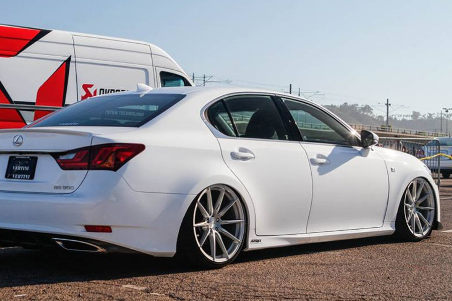 19" VERTINI RF1.1 SILVER FORGED CONCAVE WHEELS RIMS FITS INFINITI M37 M56