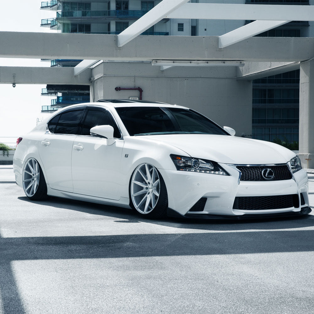 20" Vossen VFS-1 Silver 20x9 20x9.5 Wheels Rims Fits Lexus IS200 IS250 IS350