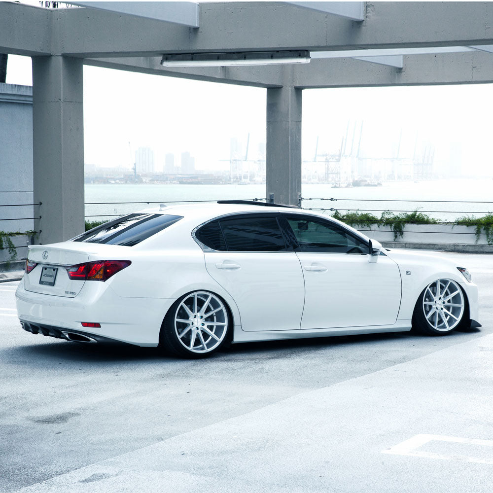 20" Vossen VFS-1 Silver 20x9 20x9.5 Wheels Rims Fits Lexus IS200 IS250 IS350