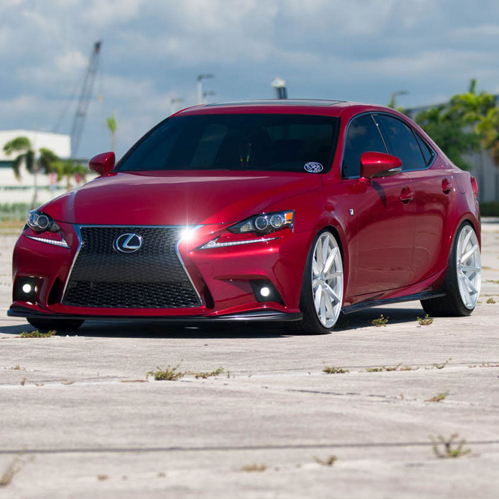 20" Vossen VFS-1 Silver 20x9 20x9.5 Wheels Rims Fits Lexus IS200 IS250 IS350