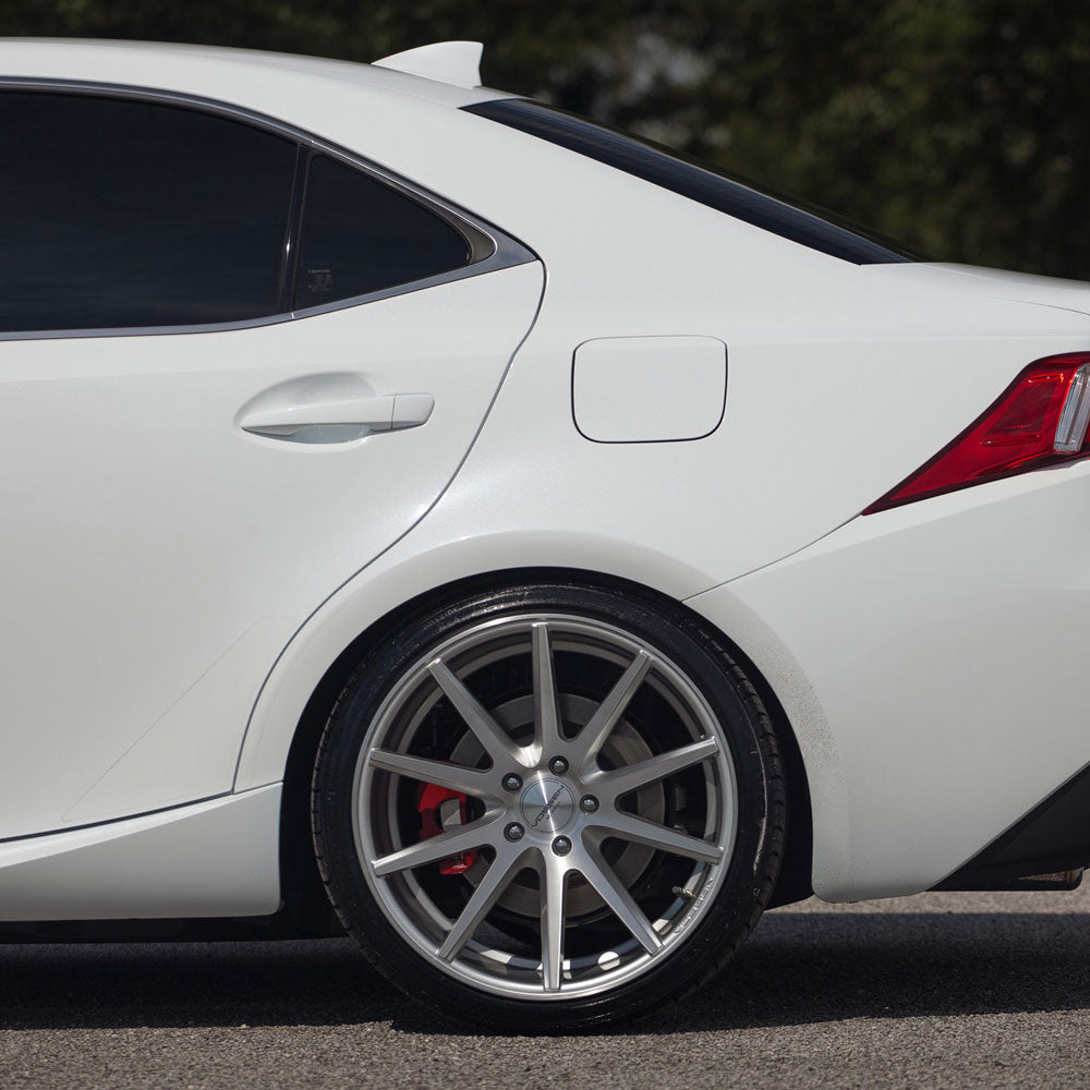 20" Vossen VFS-1 Silver 20x9 20x9.5 Wheels Rims Fits Lexus IS200 IS250 IS350
