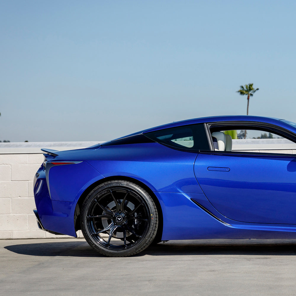 21" Vorsteiner V-FF 103 Forged Black Concave Wheels Rims Fits Lexus LC500 LC500h