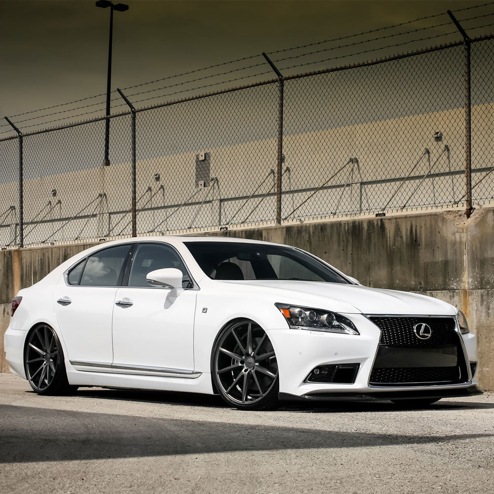 19" Vossen VFS-1 Grey 19x9 19x9.5 Forged Concave Wheels Rims Fits Acura TSX