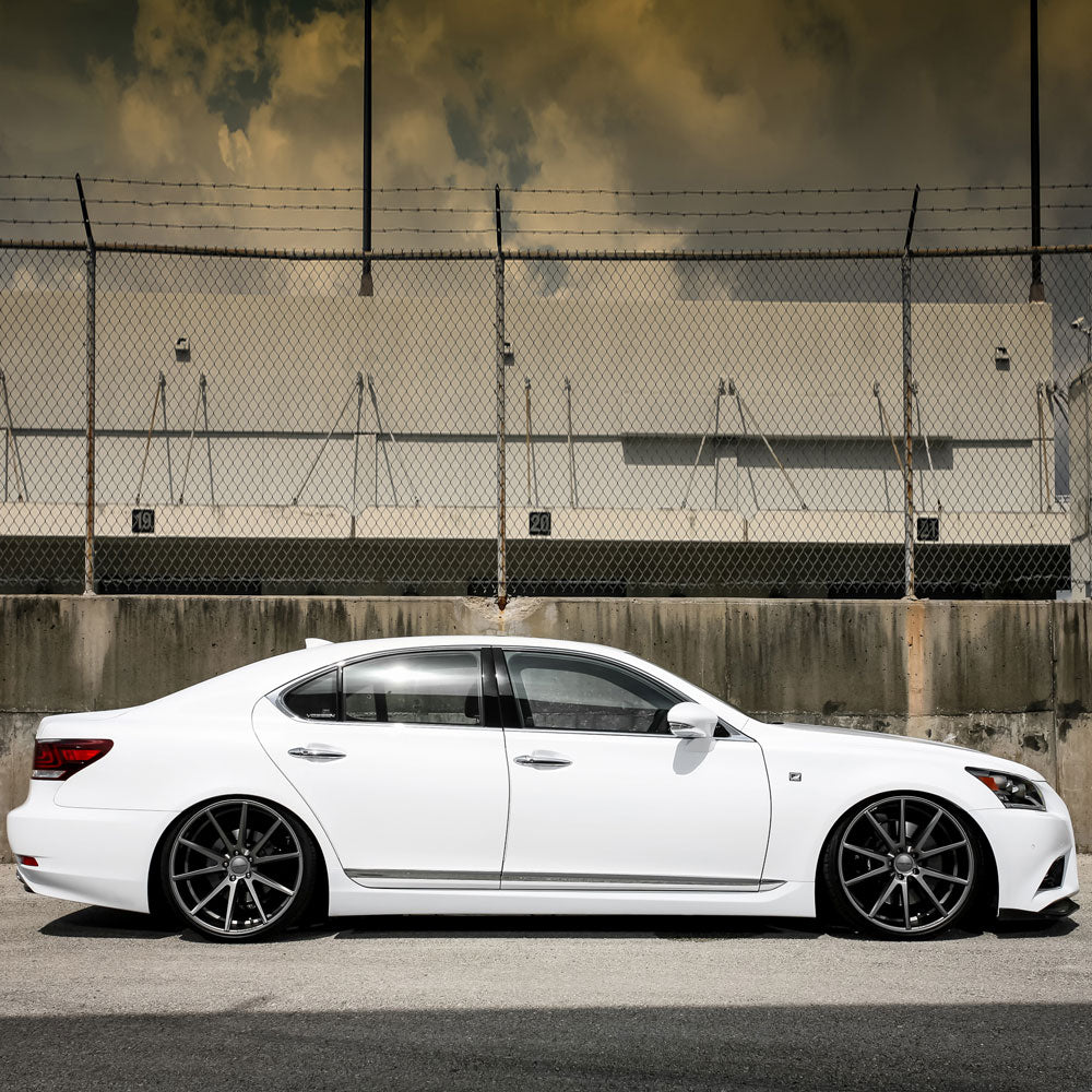 19" Vossen VFS-1 Grey 19x9 19x10 Forged Concave Wheels Rims Fits Lexus SC430