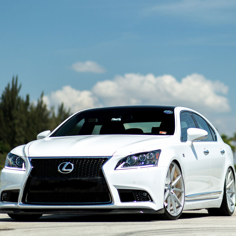 20" Vossen VFS-1 Silver 20x9 20x9.5 Wheels Rims Fits Lexus IS200 IS250 IS350