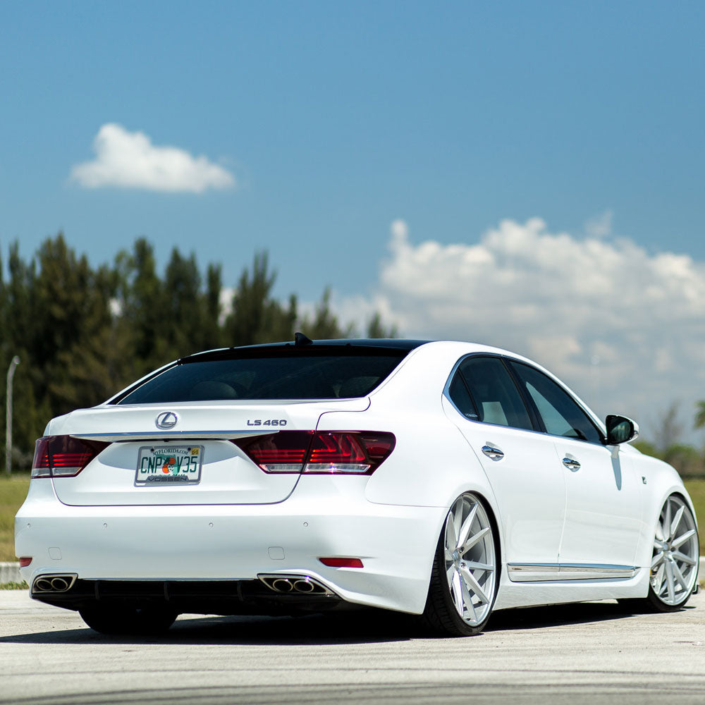 20" Vossen VFS-1 Silver 20x9 20x9.5 Wheels Rims Fits Lexus IS200 IS250 IS350