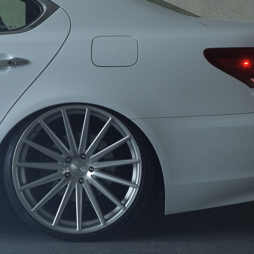 19" Vossen VFS-2 Silver 19x8.5 Forged Wheels Rims Fits Audi C6 A6 Quattro