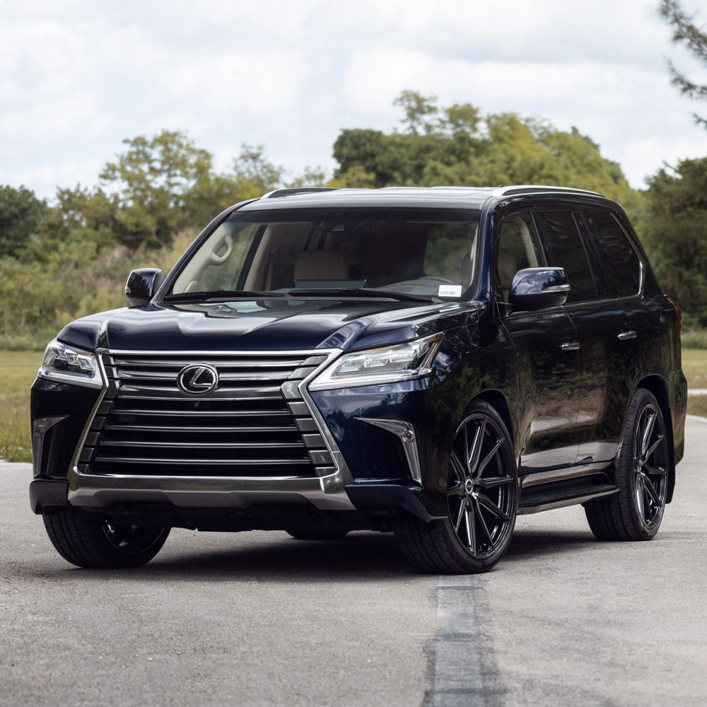 20" Vossen HF3 Black 20X10 20X10.5 1183 Concave Wheels Rims Fits BMW E70 X5