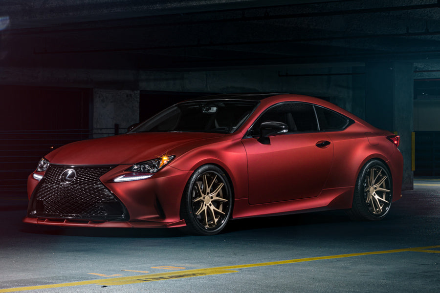 19" FERRADA FR2 BRONZE CONCAVE WHEELS RIMS FITS LEXUS ISF