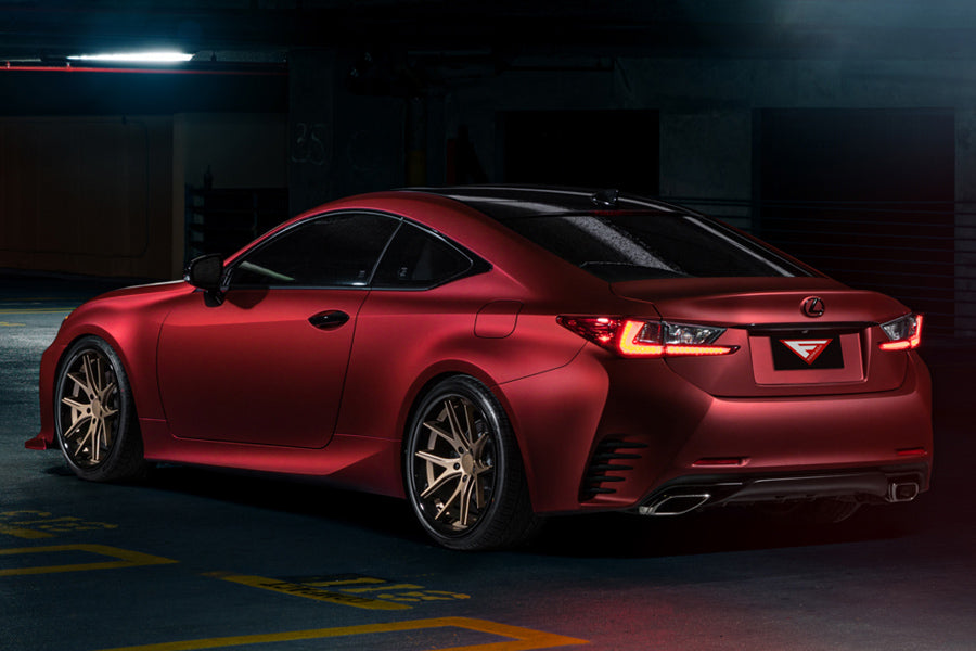 19" FERRADA FR2 BRONZE CONCAVE WHEELS RIMS FITS LEXUS ISF