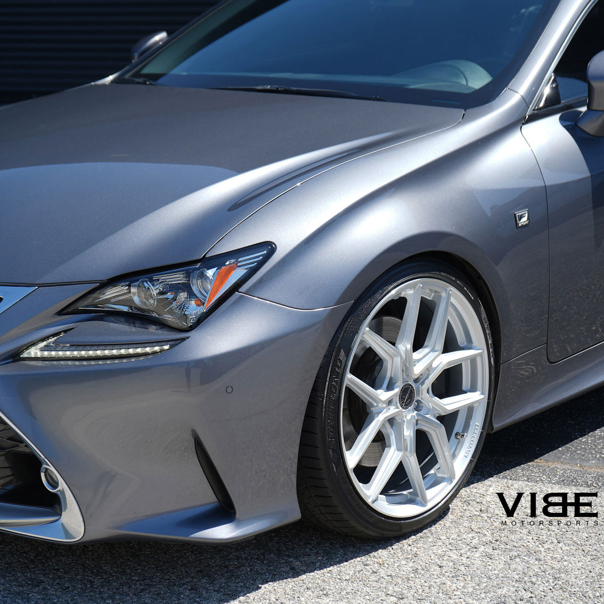 20" MV Forged MVF5 Silver 20X9 20X10.5 Wheels Rims Fits Lexus RC300 RC350