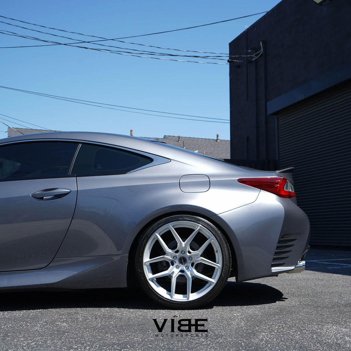 20" MV Forged MVF5 Silver 20X9 20X10.5 Wheels Rims Fits Lexus RC300 RC350