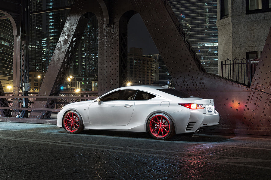 20" ROHANA RFX1 RED FORGED CONCAVE WHEELS RIMS FITS BMW F10 M5