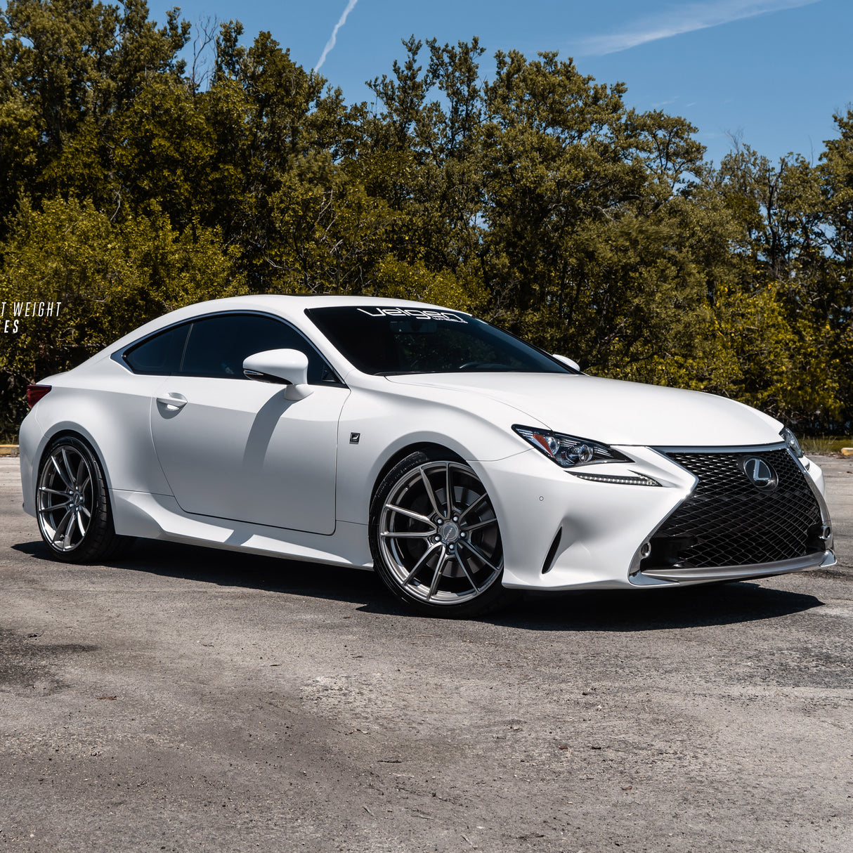 19" Velgen VF5 Gunmetal Concave Wheels Fits Lexus IS200 IS250 IS350