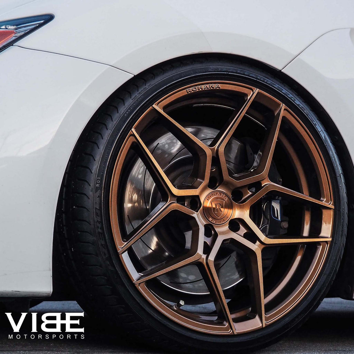 20" ROHANA RFX11 BRONZE FORGED CONCAVE WHEELS RIMS FITS LEXUS RCF