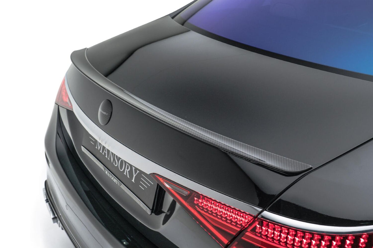 MANSORY Carbon Rear Deck Lid Spoiler for Mercedes-Benz S-Class W223 (2021+)