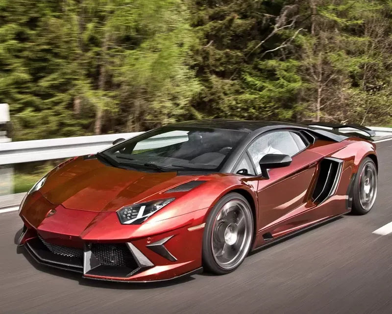 MANSORY Carbon Fiber Front Lip for Lamborghini Aventador LP700-4