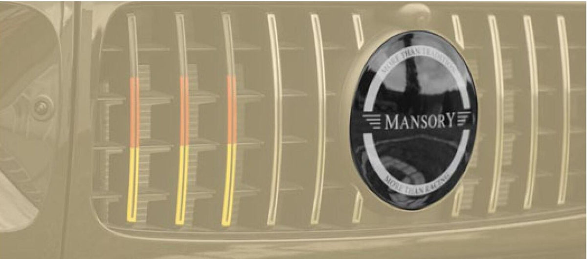 MANSORY Front Grille Logo Emblem for Mercedes-Benz G-Class W463A (2019-2024)