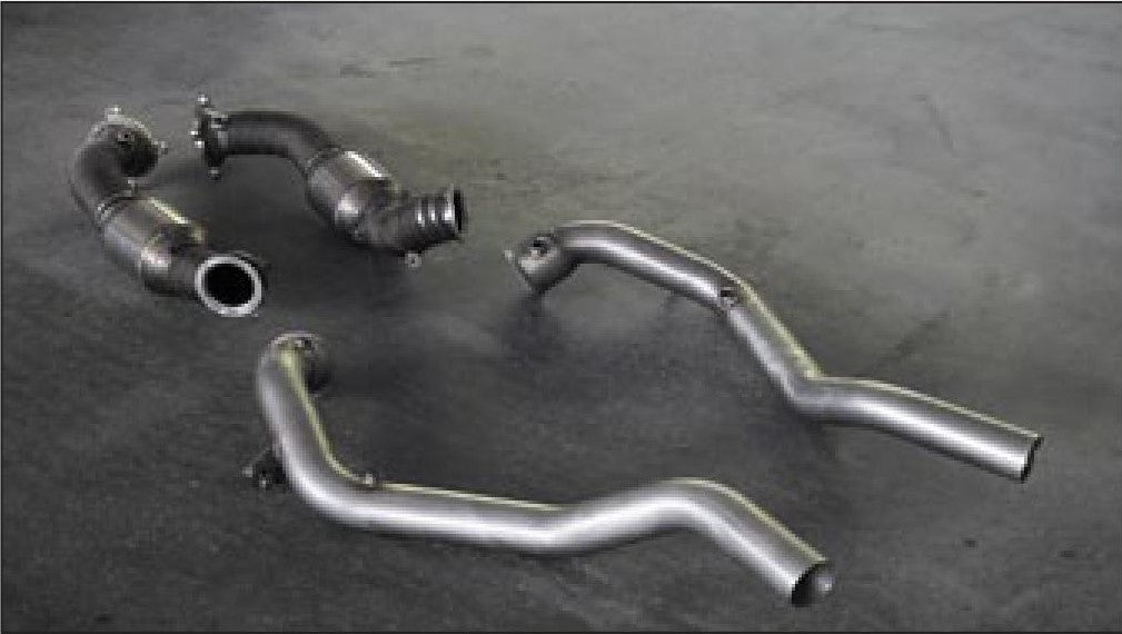 MANSORY Downpipes with 200-Cell Catalytic Converters for G63 for Mercedes-Benz G-Class W463A (2019-2024)