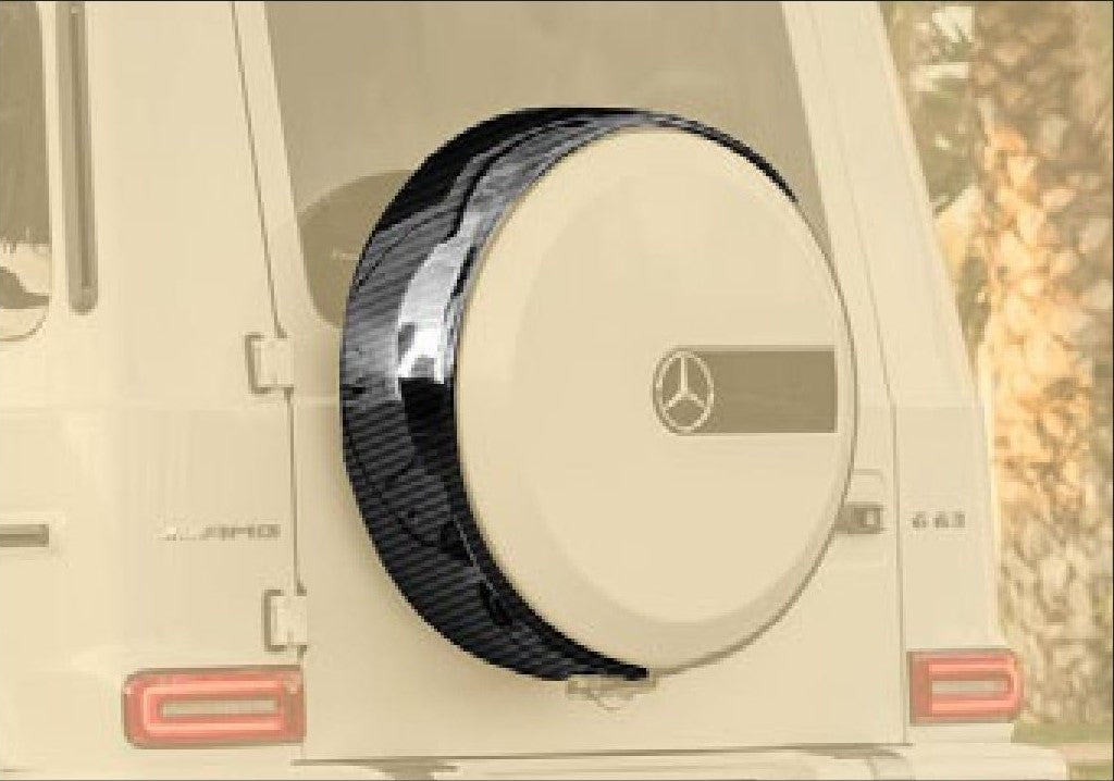 MANSORY Carbon Spare Wheel Cover Frame for Mercedes-Benz G-Class W463A (2019-2024)