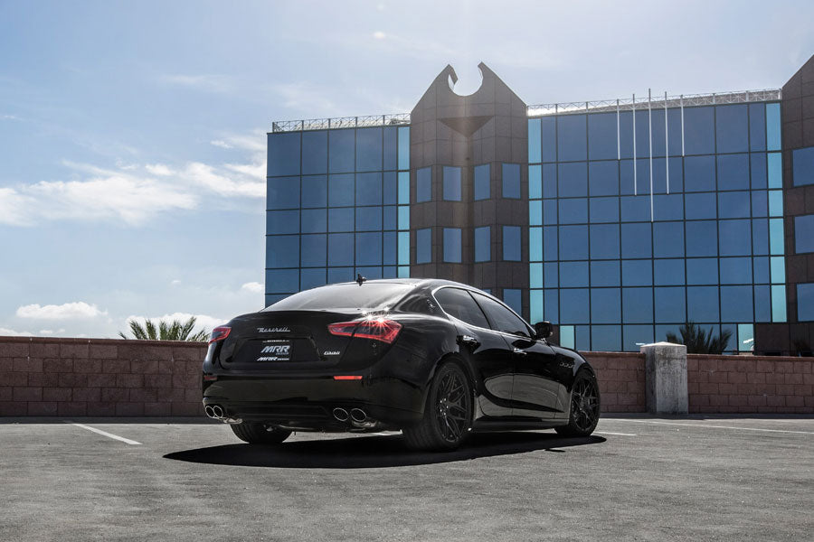 20" MRR FS01 MATTE BLACK FLOW FORGED CONCAVE WHEELS RIMS FITS BMW E90 M3 SEDAN