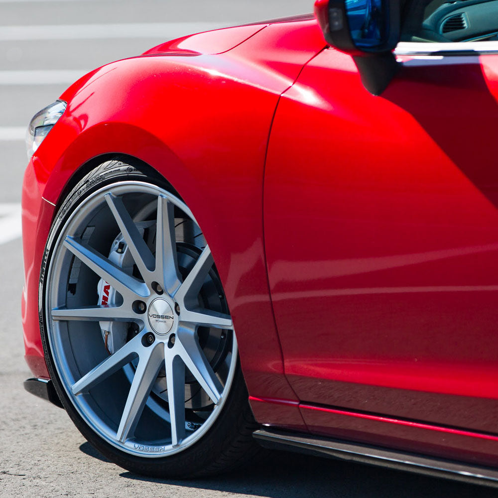 20" Vossen VFS-1 Silver 20x9 20x9.5 Wheels Rims Fits Lexus IS200 IS250 IS350