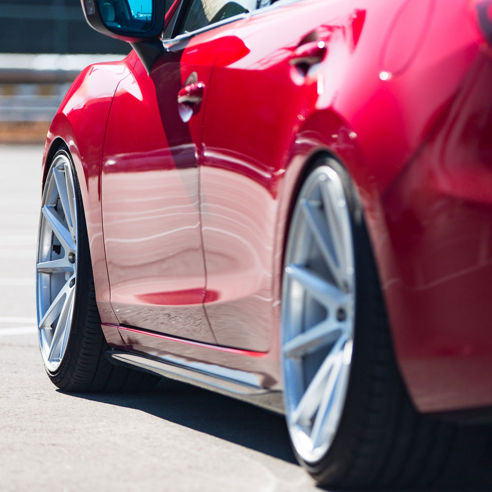 20" Vossen VFS-1 Silver 20x9 20x9.5 Wheels Rims Fits Lexus IS200 IS250 IS350