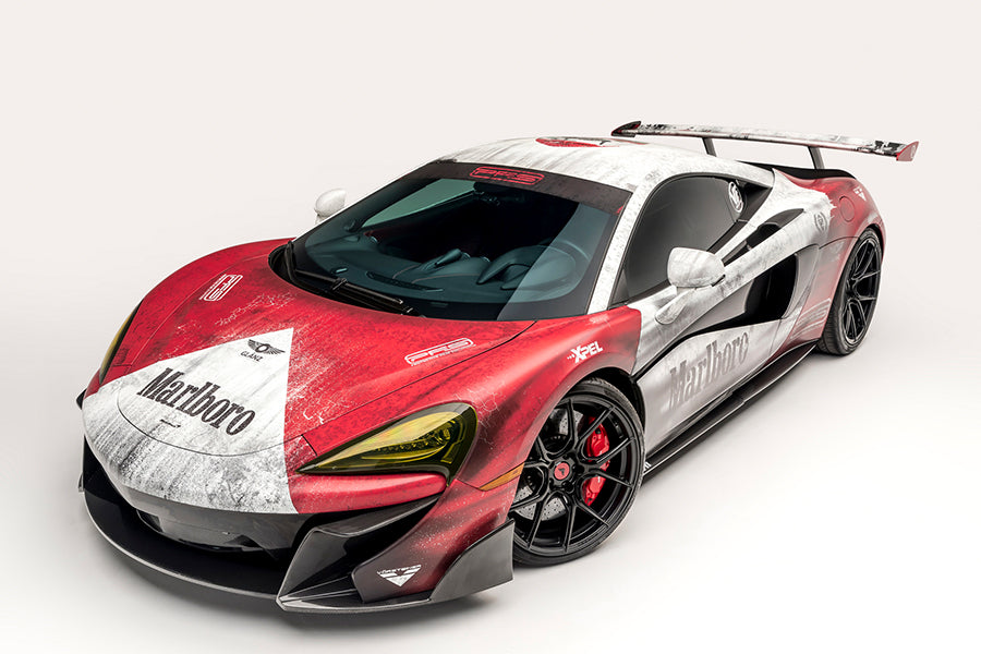 Vorsteiner 570-VX Front Bumper with Front Carbon Fiber Spoiler fits McLaren 570S