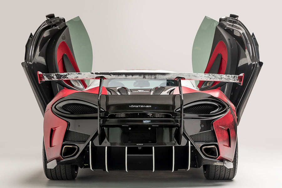 Vorsteiner 570-VX Rear Bumper with Carbon Fiber Diffuser fits McLaren 570S