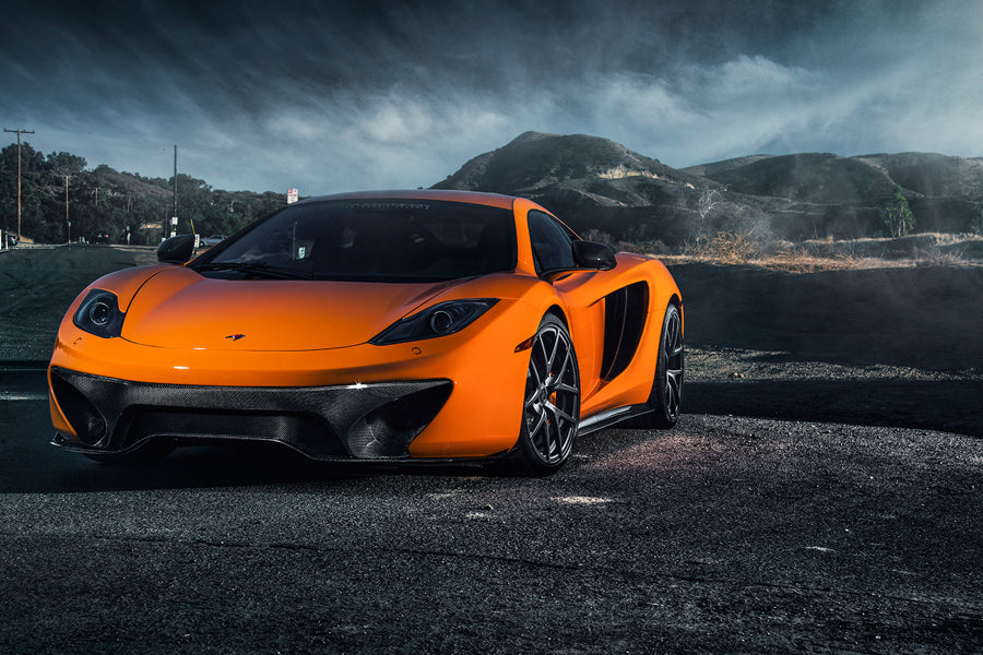 Vorsteiner V-MC Aero Side Blades Carbon Fiber Fits McLaren MP4 VX Coupe Spyder