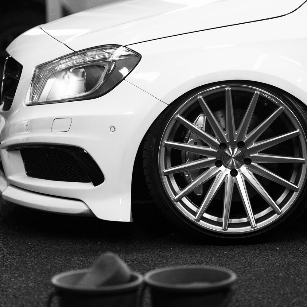 19" Vossen VFS-2 Silver 19x8.5 19x10 Forged Wheels Rims Fits BMW F10 528 535 550