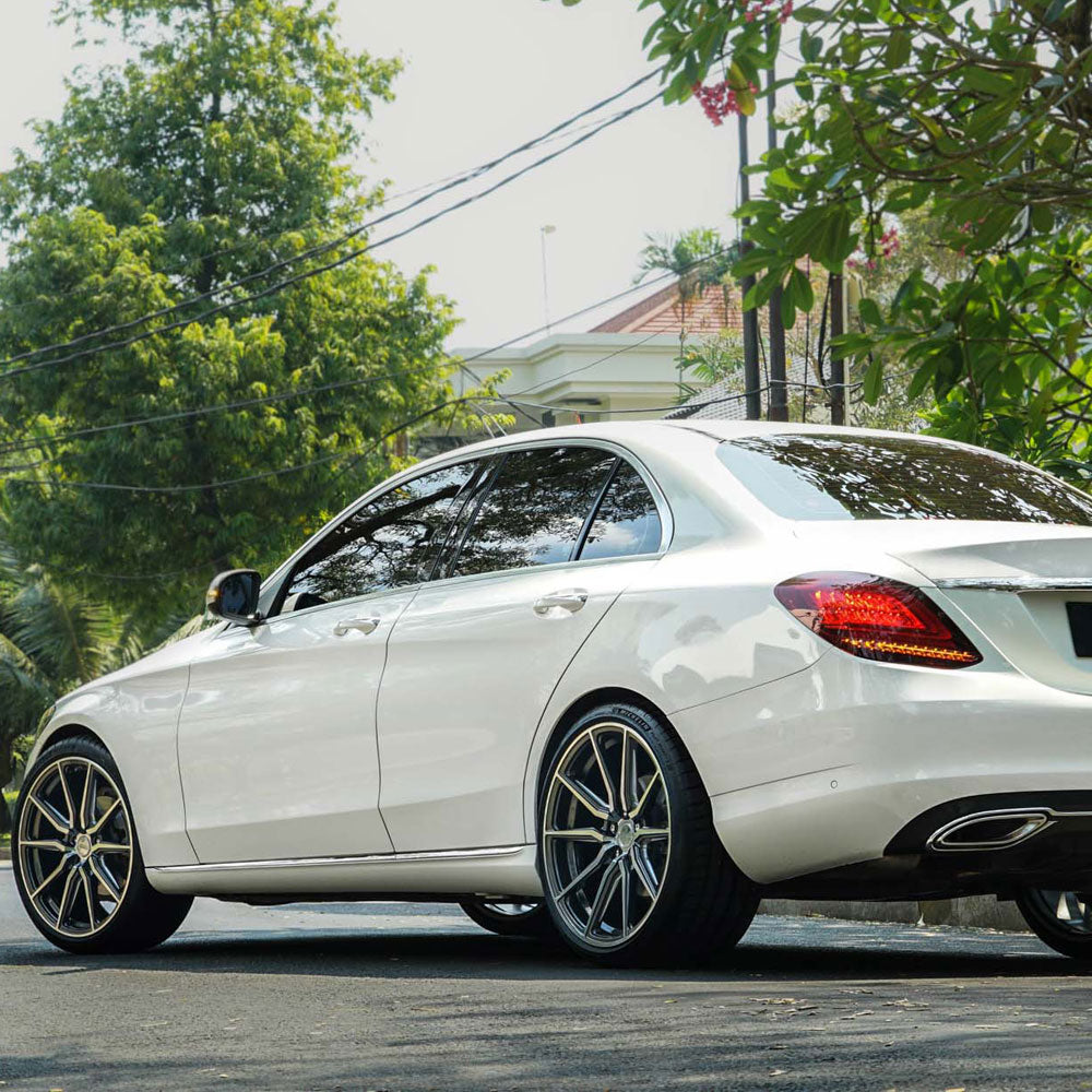 20" Vossen HF3 Grey 20X9 20X10.5 1192 Concave Wheels Rims Fits Mercedes-Benz CL5