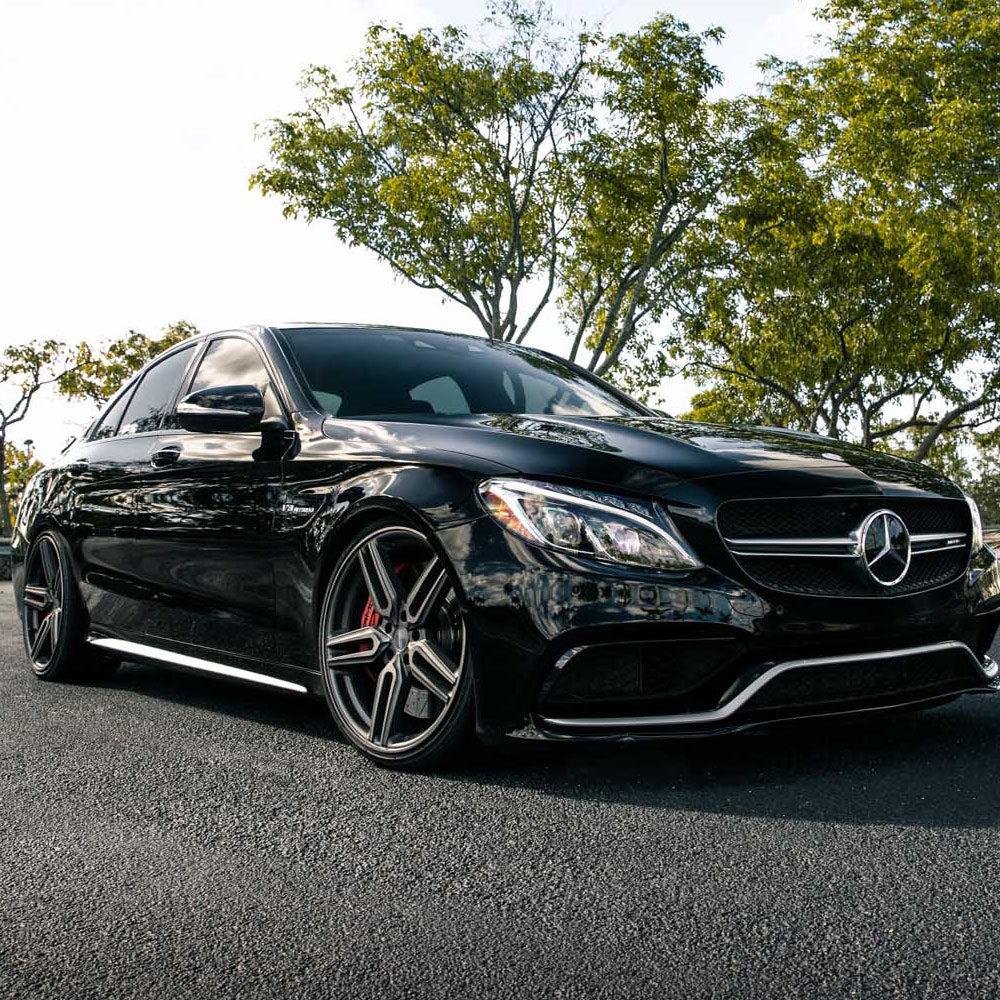 19" Vossen HF1 Grey 19x8.5 19x9.5 1272 Concave Wheels Rims Fits Benz SL500 SL550
