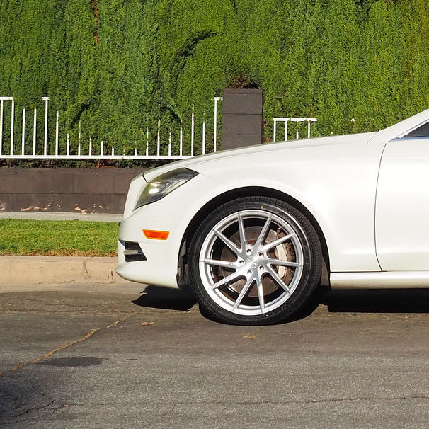 19" STANCE SF01 SILVER FORGED CONCAVE WHEELS RIMS FITS BENZ W218 CLS550 CLS63